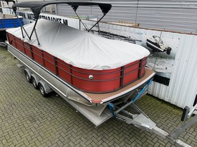 Buy 2022 Pontoonboot 25Ft 3-Tubes Red