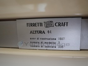 1987 Ferretti Altura 44 на продажу