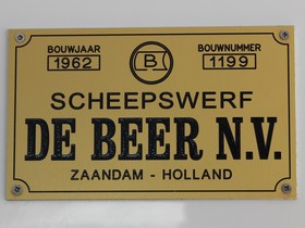 Satılık 1962 De Beer Round Stern Vessel 32