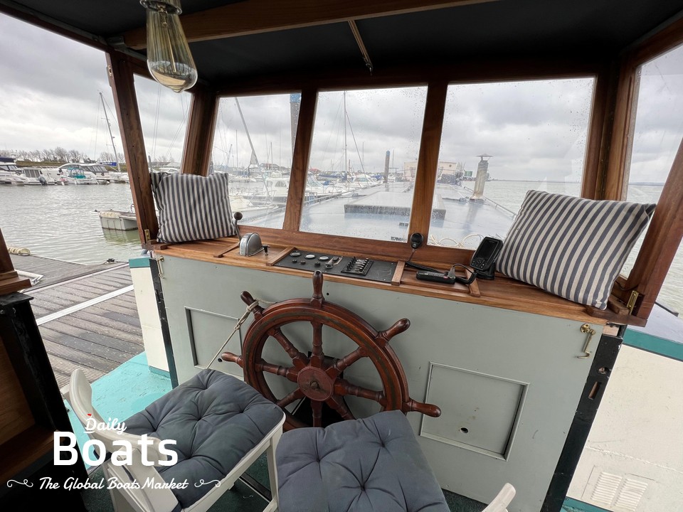 1946 Custom Humber Keel Barge/House Boat for sale. View price, photos