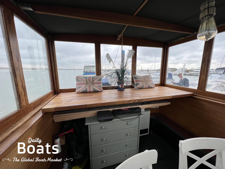 1946 Custom Humber Keel Barge/House Boat for sale. View price, photos