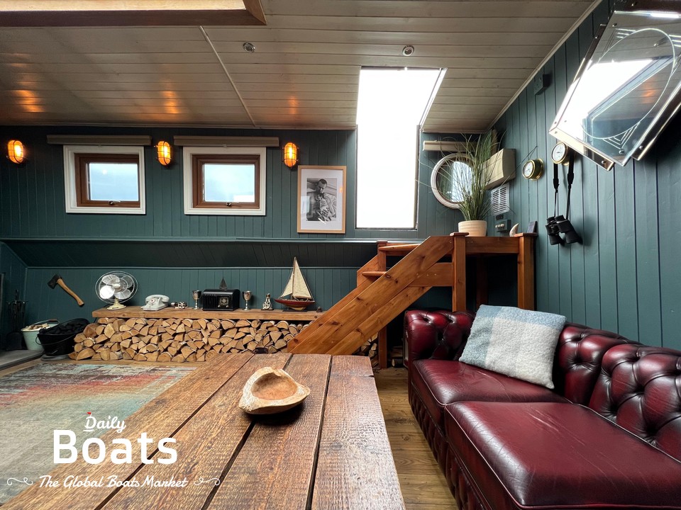 1946 Custom Humber Keel Barge/House Boat for sale. View price, photos