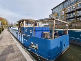 1956 Houseboat Barge 23M With London Mooring