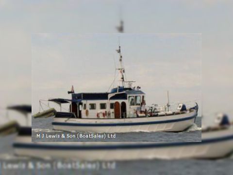 Pilot vessel - ex,17m wooden motor vessel