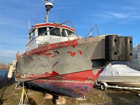 Satılık 1982 Commercial Boats Twin Screw Aluminum Utb/Crew/Work