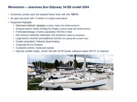 2004 Jeanneau Sun Odyssey 54 Ds