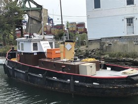 1935 Commercial Boats 42? X 14? Single Screw Steel Tug / Workboat satın almak