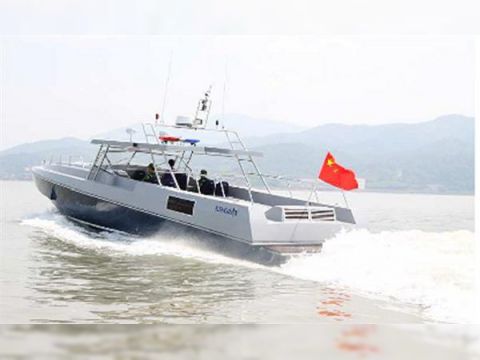  2013 14.18M Frp Fast Interceptor Boat Maximum Speed:5 8 Knots