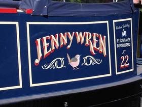 2008 Elton Moss 58 Semi Trad Narrowboat на продажу