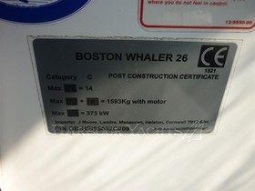 2001 Boston Whaler Boats 260 Conquest kaufen