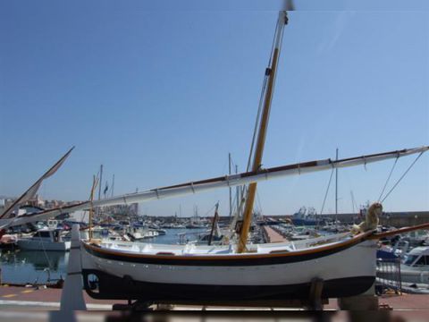  Llaüts Mallorca Wooden Lateen Sail