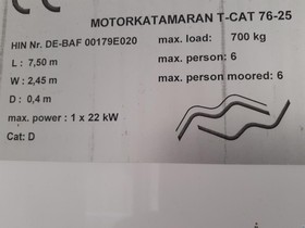 Mebow Motorkatamaran T-Cat 76-25