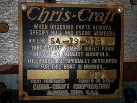 1958 Chris Craft Silver Arrow satın almak