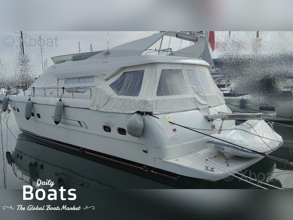 1993 VZ Cantiere Nautico 18 Internal Staircase To Reach The Fly for