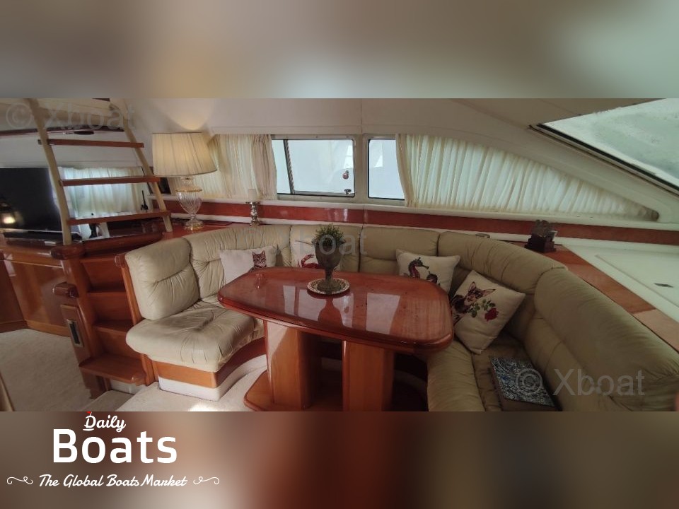 1993 VZ Cantiere Nautico 18 Internal Staircase To Reach The Fly for