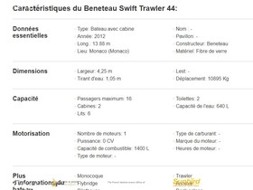 2012 Beneteau Swift Trawler 44 til salg