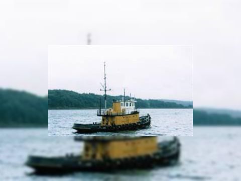 Commercial Boats Harbor Tug