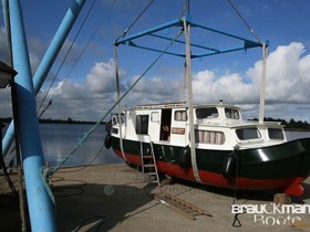Holländischer Werftbau Plattbodenboot Hollndisches Motorboot
