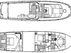 1995 Hatteras 70 Sport Deck Motor Yacht te koop
