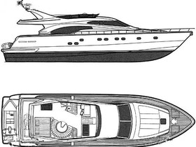Купить 2000 Ferretti Yachts 68