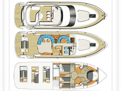 2001 Fairline Squadron 58