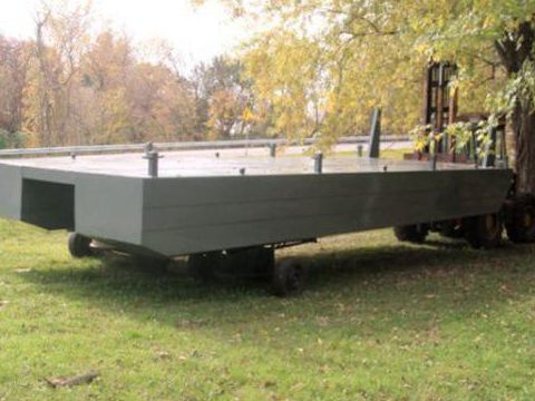Steel Pontoon Barge