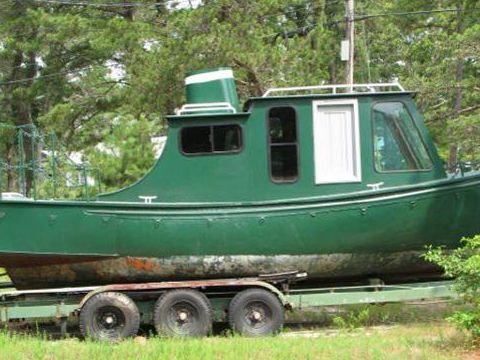  26.5' Steel Replica Tugboat /Converted Lifeboat