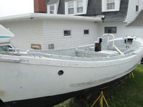  1968 26' Ex Navy Double Ender Whale Boat /Without Engine