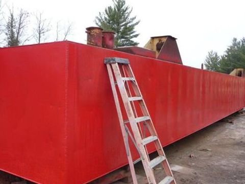  Steel Barge With Ramp