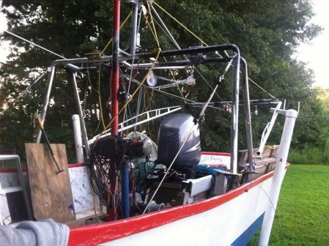 1980 Custom Mocon Shrimpboat for sale