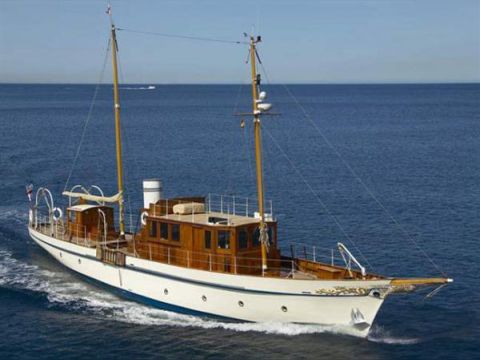  Twin Screw Schooner Classic Gentleman'S Yacht