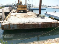  Deck Barge Crane Barge