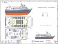 Turkish Shipyards Catamaran Passenger Boat