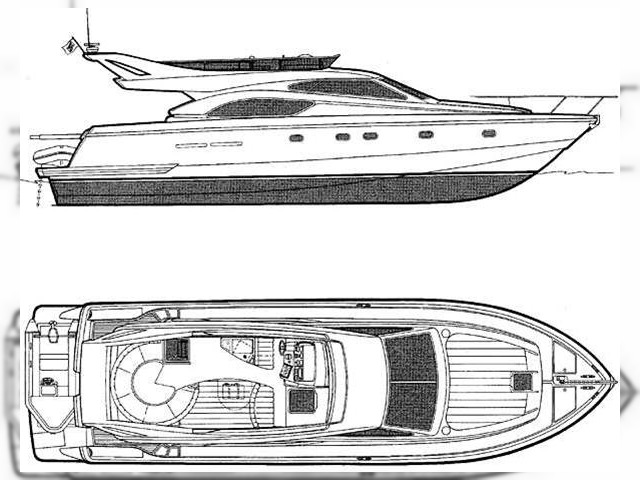 2000 Ferretti 53
