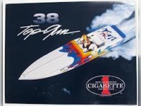 Cigarette R.T. 38' Top Gun