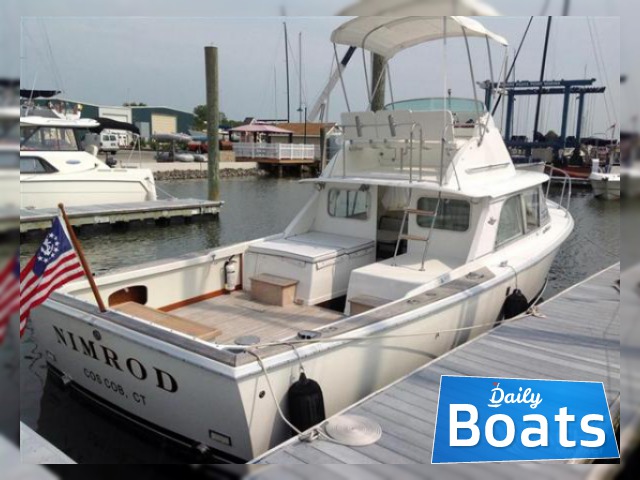 1975 Bertram 31 Flybridge Cruiser for sale