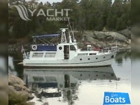 Custom Built 36' Steel Twin Screw Trawler Yacht