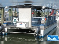  Mercedes Yachts Inc 40' X 15' Fiberglass Pontoon 42 Passenger Boat