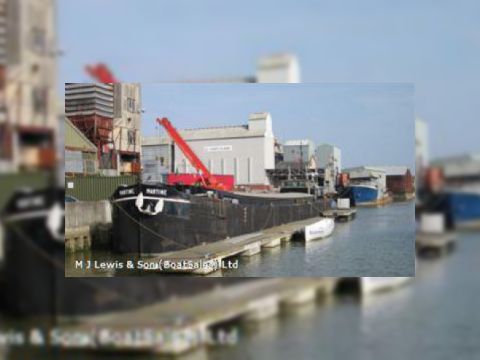  40M Steel Motor Barge.Out Of Trade Ready For Conv