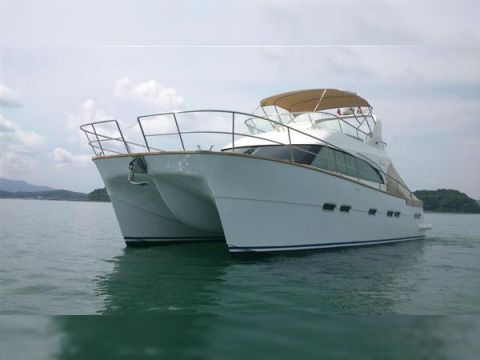 power catamaran 45 ft
