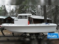 Custom Built 21' Fiberglass Work/Utility Boat