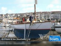 Falmouth Quay Punt Yacht.Bermudan Yawl. Cornish