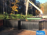 (4) Sectional Barges 20 x 8 x 4