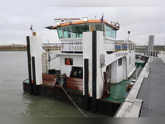 Commercial Boats Multicat Work, Push-Tow Vessel